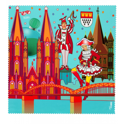 Tissu microfibre pour lunettes - Belle Vue City Köln