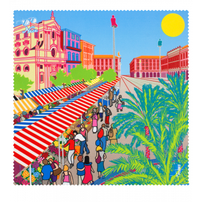 Tissu microfibre pour lunettes - Belle Vue City Nice