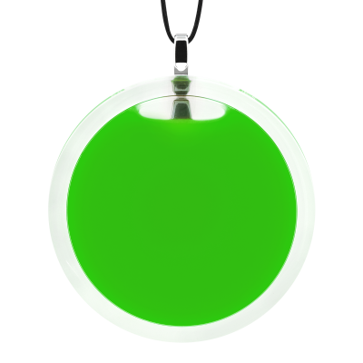 Necklace - Cachou Giga Milk Dark green