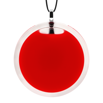Necklace - Cachou Giga Milk Light red