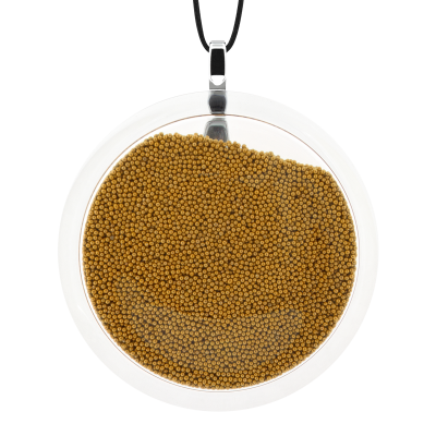 Necklace - Cachou Giga Billes Gold