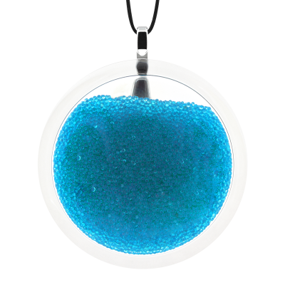 Necklace - Cachou Giga Billes Turquoise