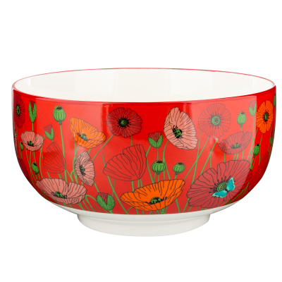 Small salad bowl - Matinal Soupe Coquelicots