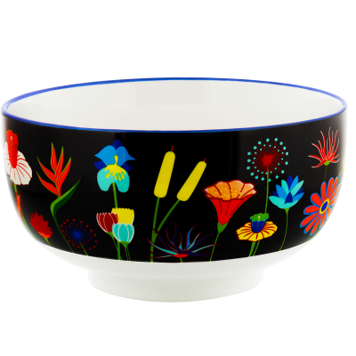 Small salad bowl - Matinal Soupe Jardin fleuri