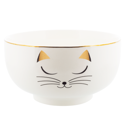 Small salad bowl - Matinal Soupe White Cat
