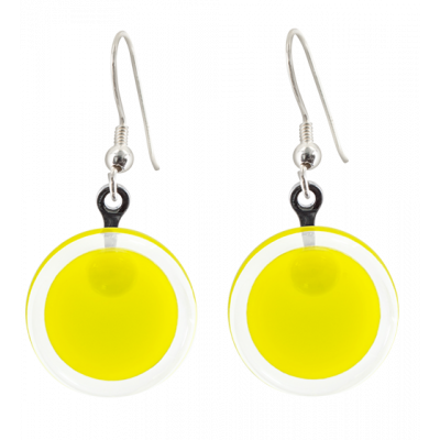 Hook earrings - Cachou Milk Yellow