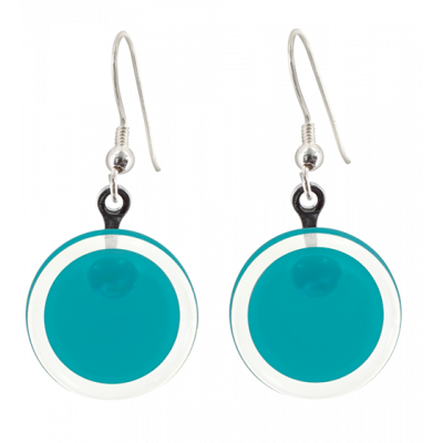 Hook earrings - Cachou Milk Turquoise