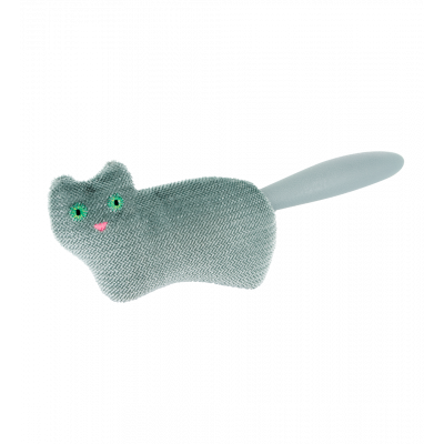 Brosse à vêtements - Pile Poil Gris