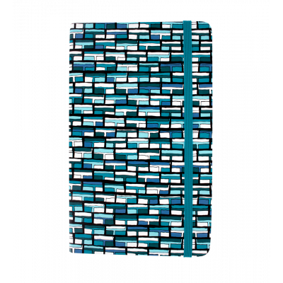 Seconde Chance - Carnet grand modèle - Note My Ideas Vitrail Bleu