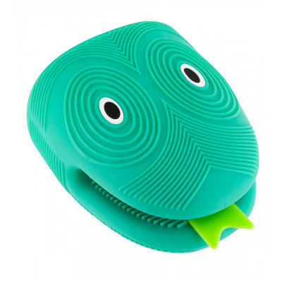 Manique / Gant silicone - Somagic Bleu