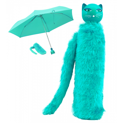 Seconde Chance - Parapluie pliant - Chapka Turquoise
