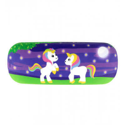 Étui à lunettes rigide - Beau Regard Licorne