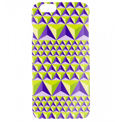 Cover per iPhone 6, 6S - I Cover 6 Diamonds Effect Viola