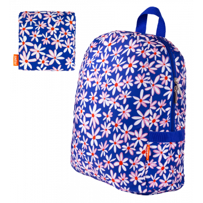 Sac à dos pliable - Pocket Bag Fleurettes