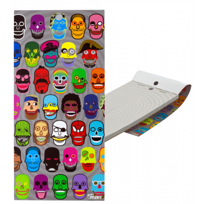 Bloc note magnétique - Carnet Formalist Skull 3