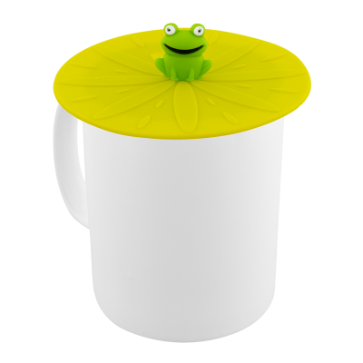 Couvercle silicone pour mug - Bienauchaud 10 cm Grenouille