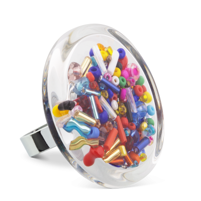 Glasring - Cachou Giga Billes Multicolor