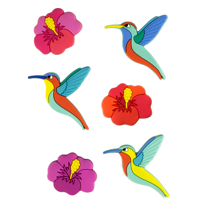 Set di calamite - Magnetic Colibris 2