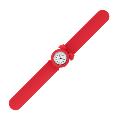 Orologio slap on sveglia - My Time 2 Rosso