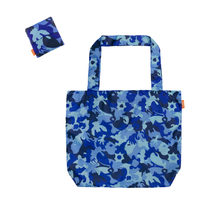 Sac de courses - Do The Shopping Camouflage Blue 