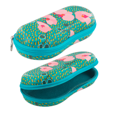 Festes Brillenetui - Voyage Orchid Blue