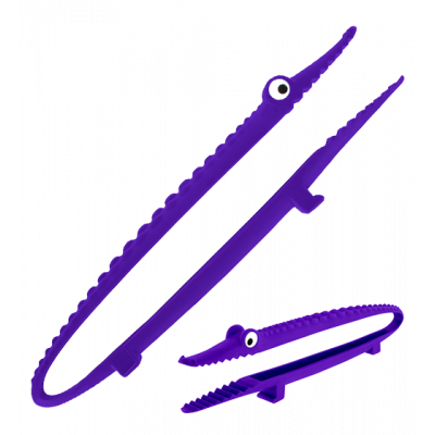 Pince de cuisine - Croc'odile Violet