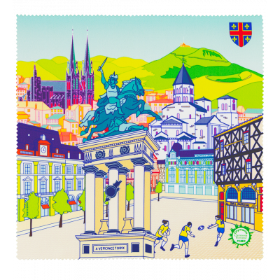 Tissu microfibre pour lunettes - Belle Vue City Clermont ferrand