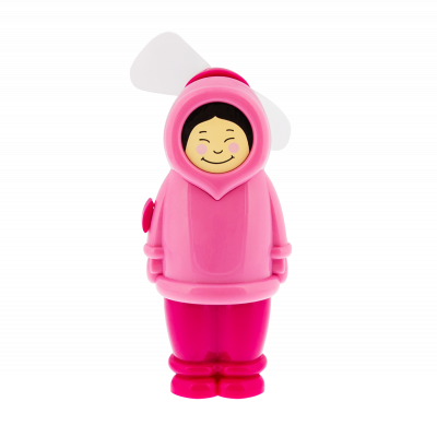 Ventilateur de poche - Eskimo Fille Rose