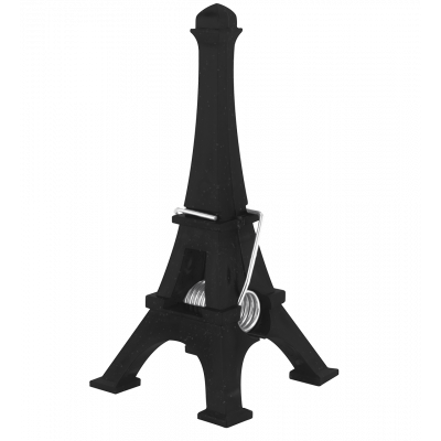 Porte photo pince - J'en pince pour paris Noir