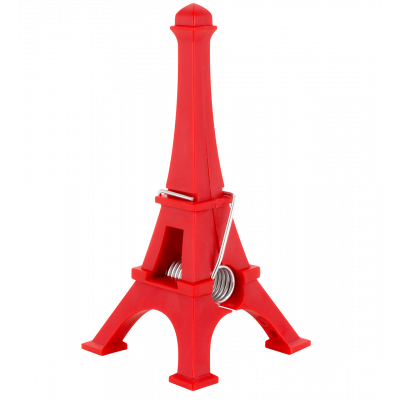 Porte photo pince - J'en pince pour paris Rouge