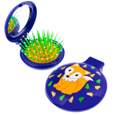 Brosse à cheveux miroir 2 en 1 - Lady Retro Enfants Fox