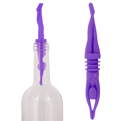 Bouchon de bouteille décoratif - Divine Violet