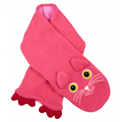 Echarpe enfant - NEO Chat Rose