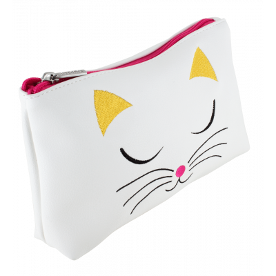 Cosmetic bag - Brody White Cat