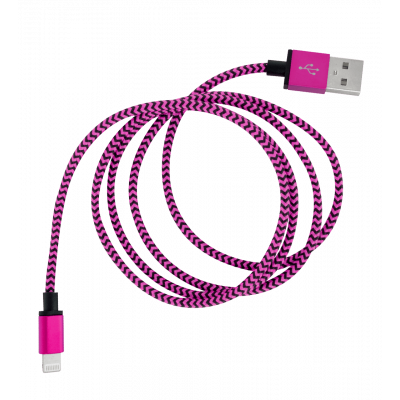 Câble pour iPhone - Vintage Rose