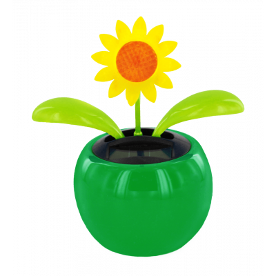 Solarfigur - Dancing Flowers Tournesol Vert