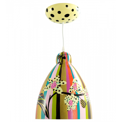 Seconde chance - Lampe suspension - Globe Trotter Orchid