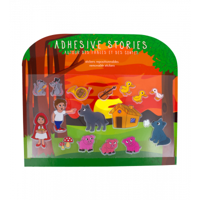 Stickers histoires  - Adhesive Stories Contes