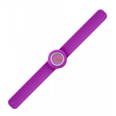 Montre slap - Time Violet