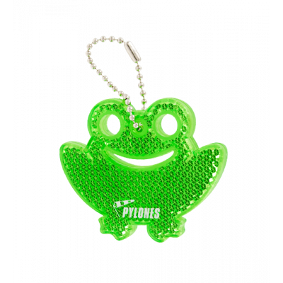 Porte-clé réfléchissant - Flashy Grenouille