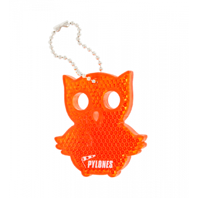 Porte-clé réfléchissant - Flashy Chouette