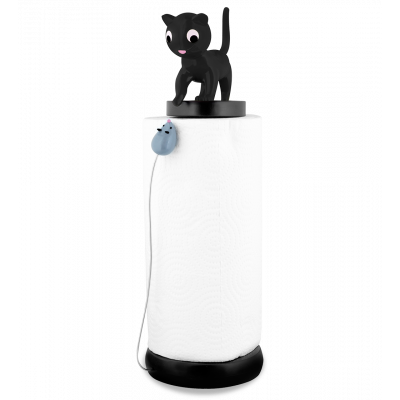 Portarotolo asciugatutto - Charoule Nero