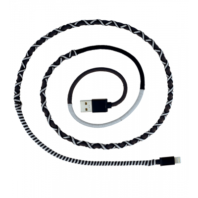 Câble pour iPhone - Salsa Gris / Noir